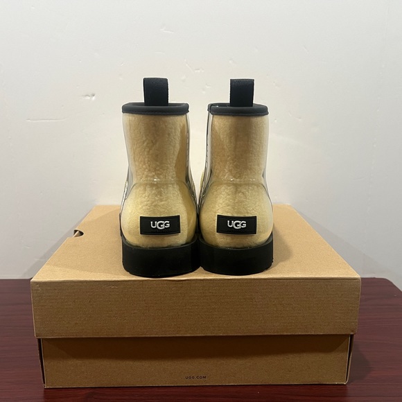 Ugg, Women, Classic Clear Mini, 1113190, Cream & Black - Picture 6 of 13